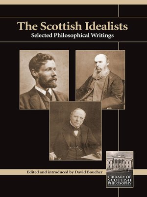 cover image of The Scottish Idealists